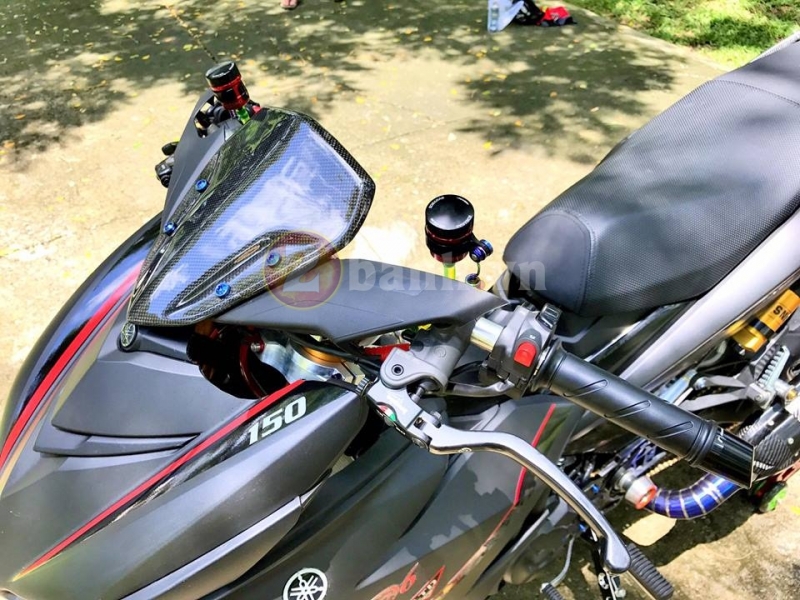 Xe Exciter 150 Đen Nhám Độ Dàn Đồ Chơi Phân Khối Lớn Siêu Khủng - 1