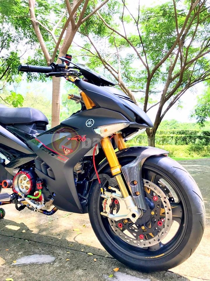 Xe Exciter 150 Đen Nhám Độ Dàn Đồ Chơi Phân Khối Lớn Siêu Khủng - 3