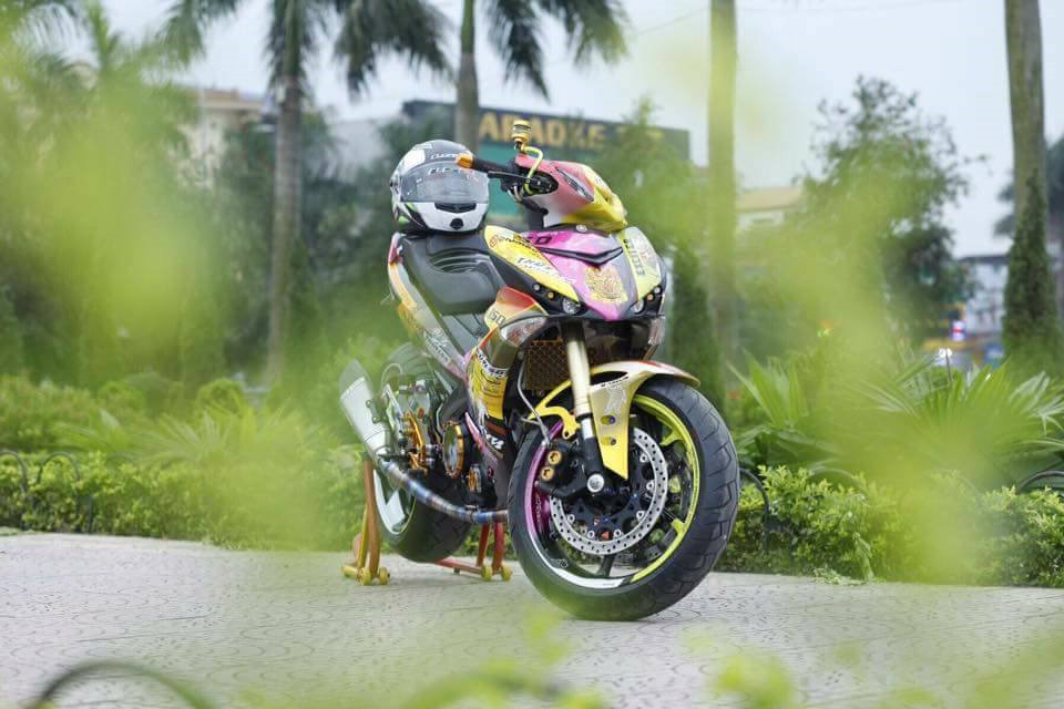 Biker Thái Nguyên Chi 200 Độ Xe Exciter 150 Cực Ngầu
