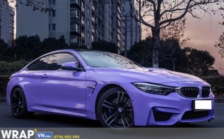 Wrap Đổi Màu Full Ô Tô BMW Ultra GLoss Lavender