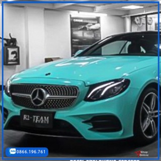 Wrap Đổi Màu Ô Tô Mercedes Màu Gloss Tiffany Blue