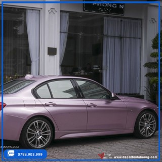 Wrap Full BMW Mã Passion Pink Cuốn Hút